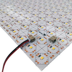 modulo led rettangolare 240x500mm. Alimentazione in tensione costante 24V.